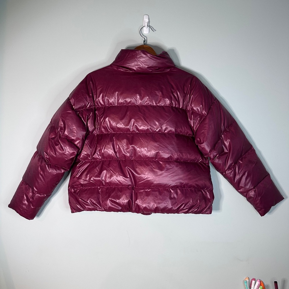 Nike Sportswear Down-Fill Windrunner Puffer Jacket Burgundy Size S CU5094-638 - Picture 4 of 8